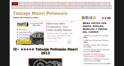 Desktop Screenshot of polinesia2012.com